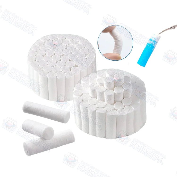 Algodón en rollitos