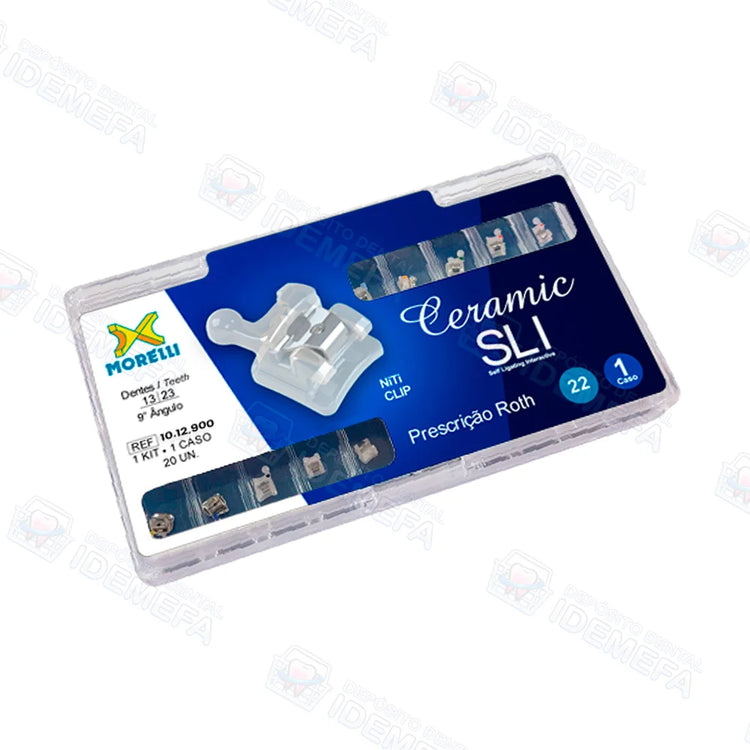 Bracket Ceramic SLI 0.22 Autoligable, Con gancho