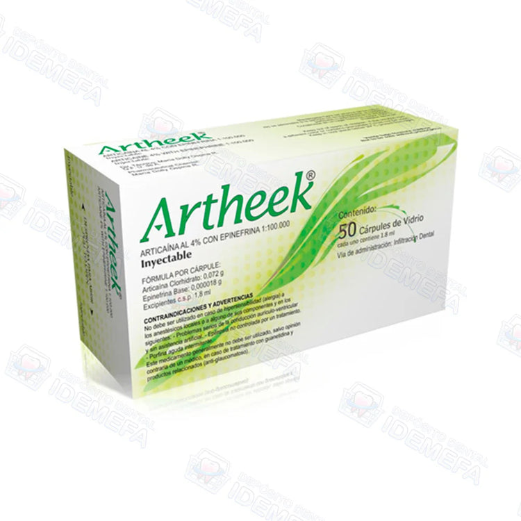 Anestesia Articaina 4%, con Epinefrina