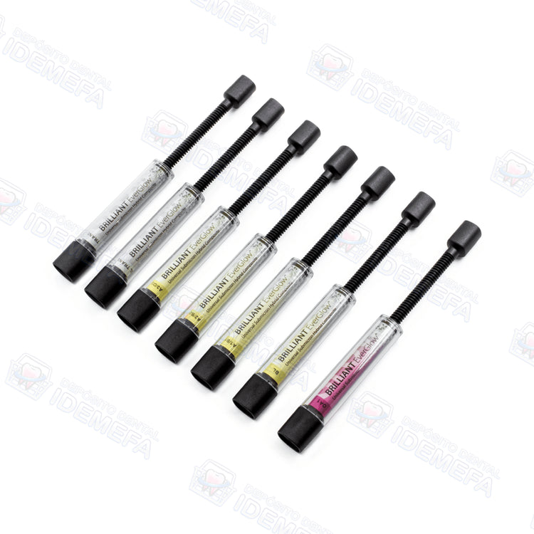Kit Brilliant EVERGLOW de 7/ resina compuesta