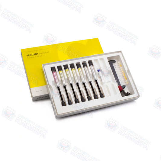 Kit Brilliant EVERGLOW de 7/ resina compuesta