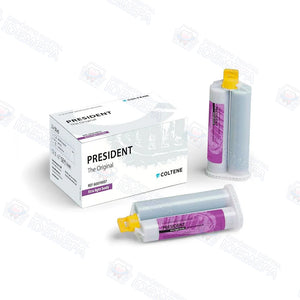 PRESIDENT Xtra Light Body – Silicona por Adición Extra Fluida - 2 x Cartuchos de 50 ml c/u