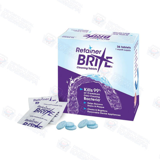 Pastillas limpiadoras de retenedores Retainer Brite