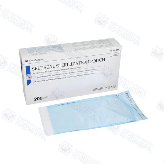 Bolsa de esterilización auto-adhesiva