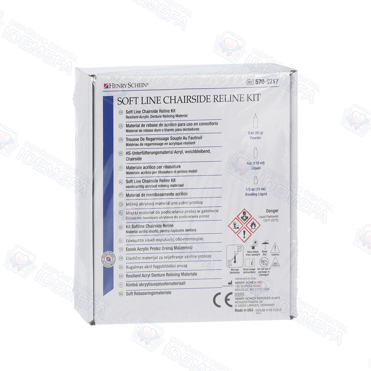 SoftLine Chairside Reline Kit – Sistema de Rebase Blando