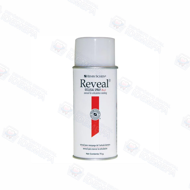 Marcador de Contactos Oclusales - Spray de Oclusión Reveal