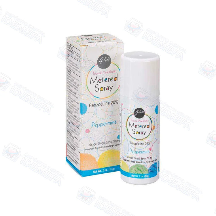 Spray Gelato anestésico, Benzocaina 20%