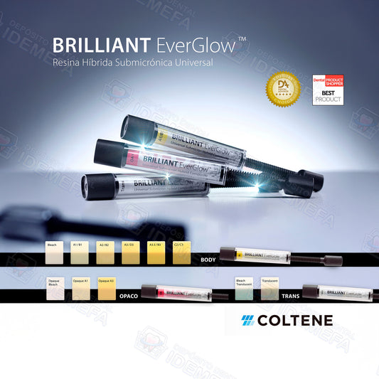 Kit Brilliant EVERGLOW de 7/ resina compuesta