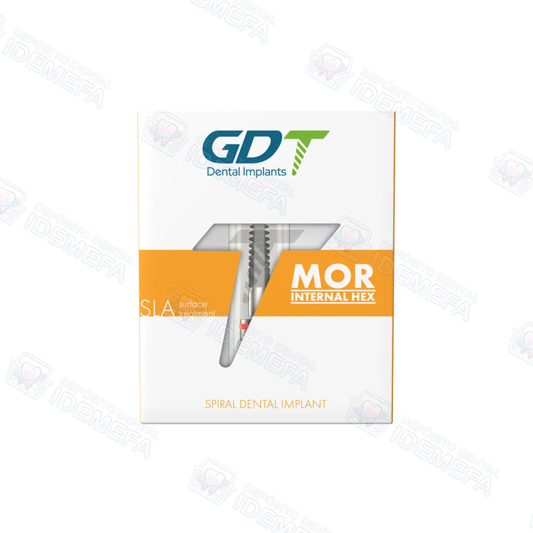 Implante MOR - Espiral con Conexión de Hexágono Interno by GDT®