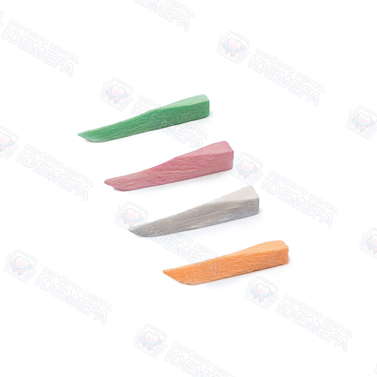 Cuñas interdentales de madera