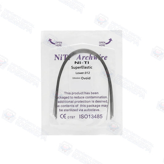 Arcos de Nitinol (Ni-Ti) Convencionales - SuperElastic