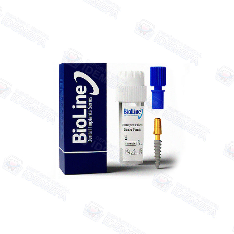Implante Monofásico Compresivo de Cuello Doblable (Compressive Bendable) - BioLine®