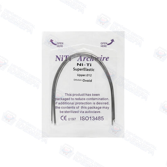 Arcos de Nitinol (Ni-Ti) Convencionales - SuperElastic