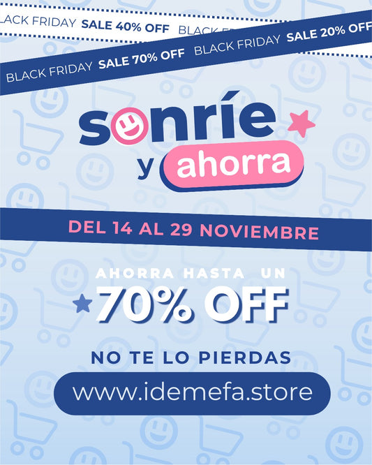 Black Friday: Sonríe y ahorra