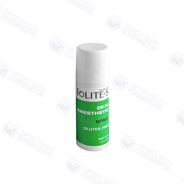 Iolite-S Spray Anestésico tópico, Benzocaína 20 %