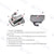 Brackets Autoligables 0.22 ROTH/ MBT AZDENT®