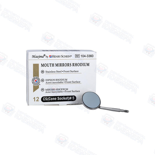Espejo Bucal de Rodio Front Surface