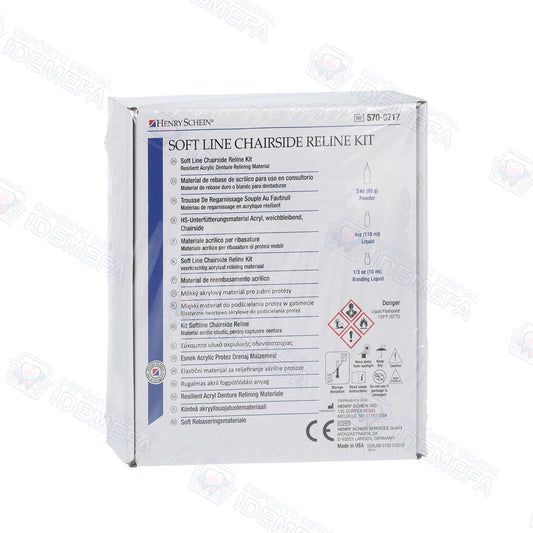SoftLine Chairside Reline Kit – Sistema de Rebase Blando
