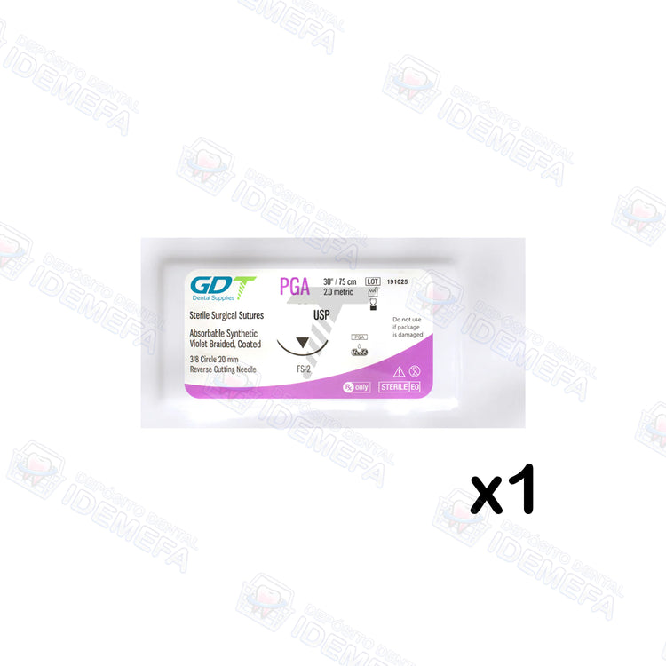 Hilo de Sutura de Ácido Poliglicólico (PGA) - Sutura Absorbente by GDT®