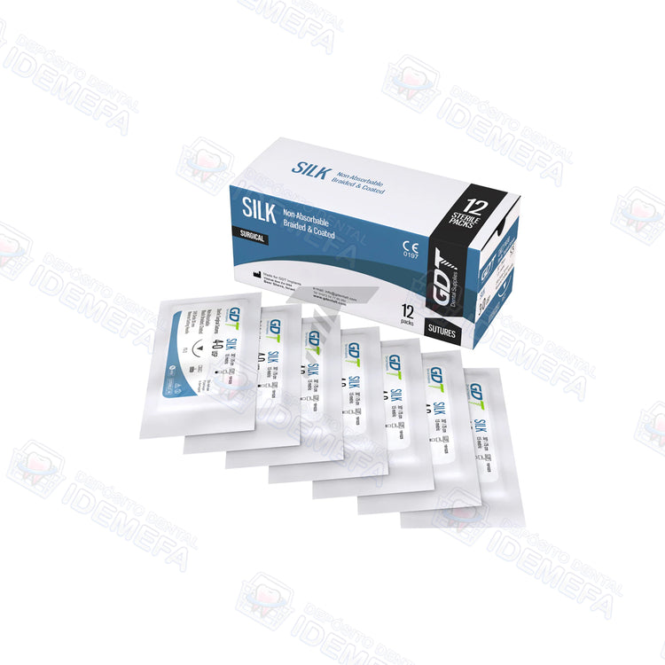 Hilo de Sutura Seda Trenzada (GDT Silk Suture) by GDT®