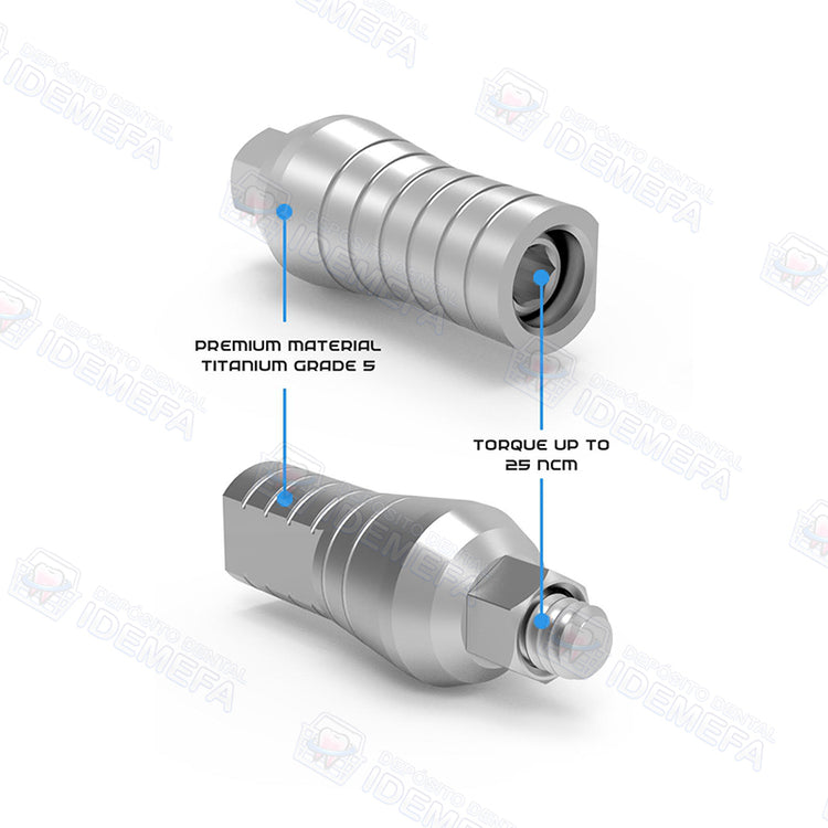 Muñón Recto de Titanio (Straight Abutment) - Dental Solutions (DS)
