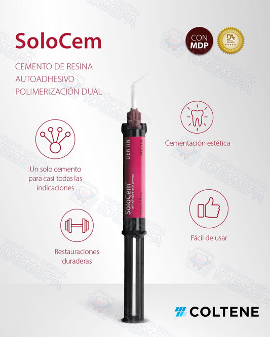 SoloCem – Cemento de Resina Autoadhesivo Dual